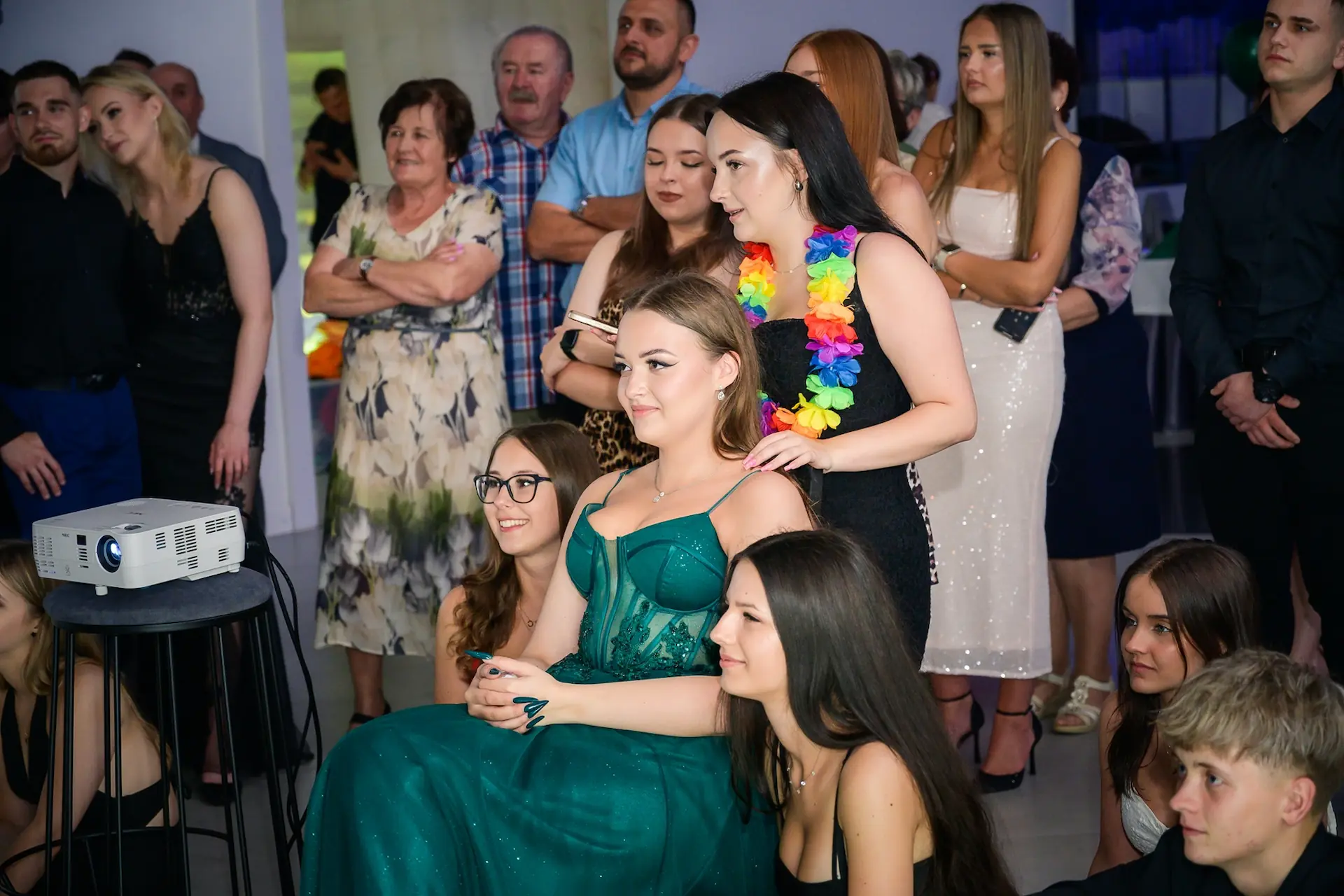 Prezentacja osiemnastkowa projektor